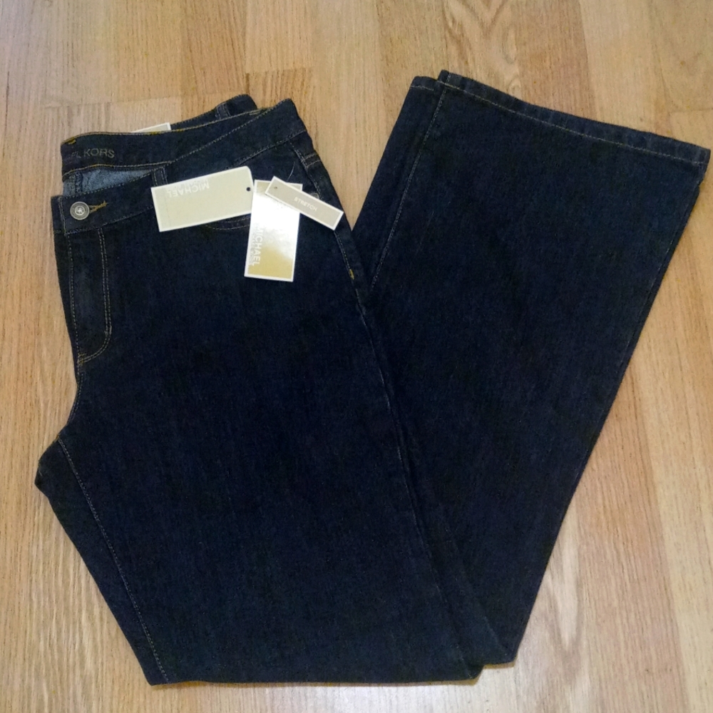 Michael Kors bootcut stretch jeans size 12